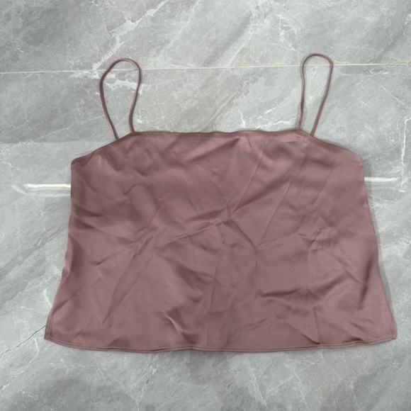 Women’s Massimo Dutti Strappy Flowy Spaghetti Strap Top Small - Picture 2 of 15